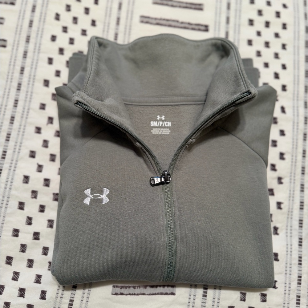 Under Armour Sage Green Quarter Zip